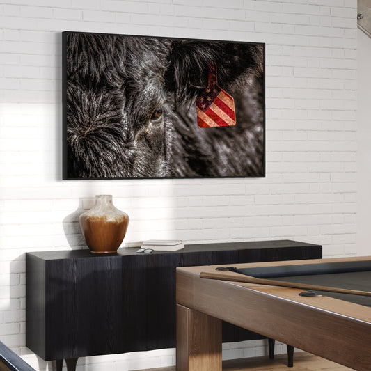 American Angus Beef Canvas Wall Art Teri James Photography