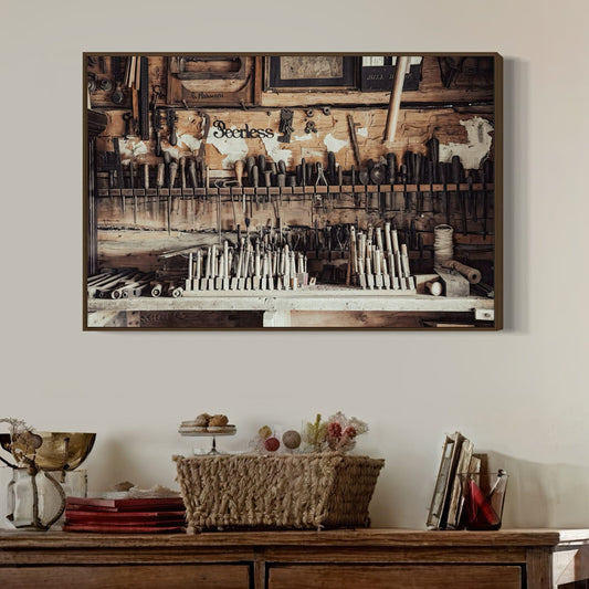 Antique Workshop Wall Art Wall Art Teri James Photography