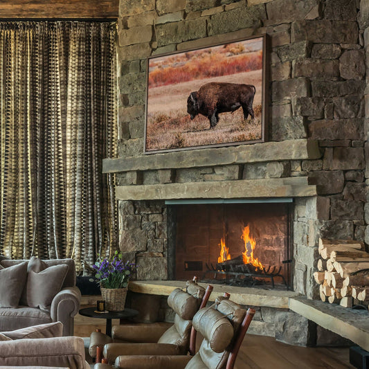 Buffalo Wall Decor - Yellowstone Bison Wall Art Teri James Photography