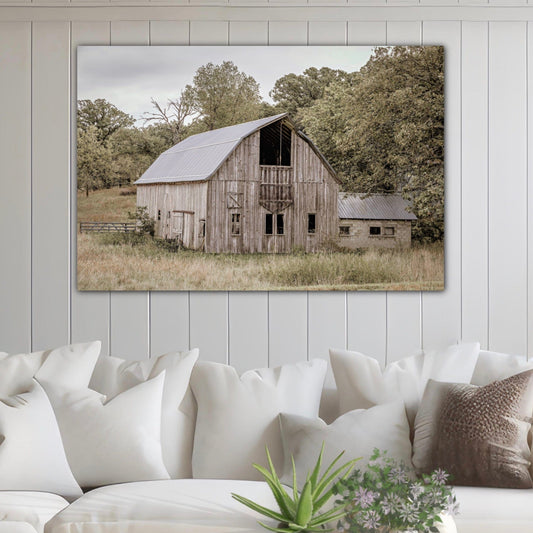 Old Wooden Barn Canvas Print Wall Art Teri James Photography