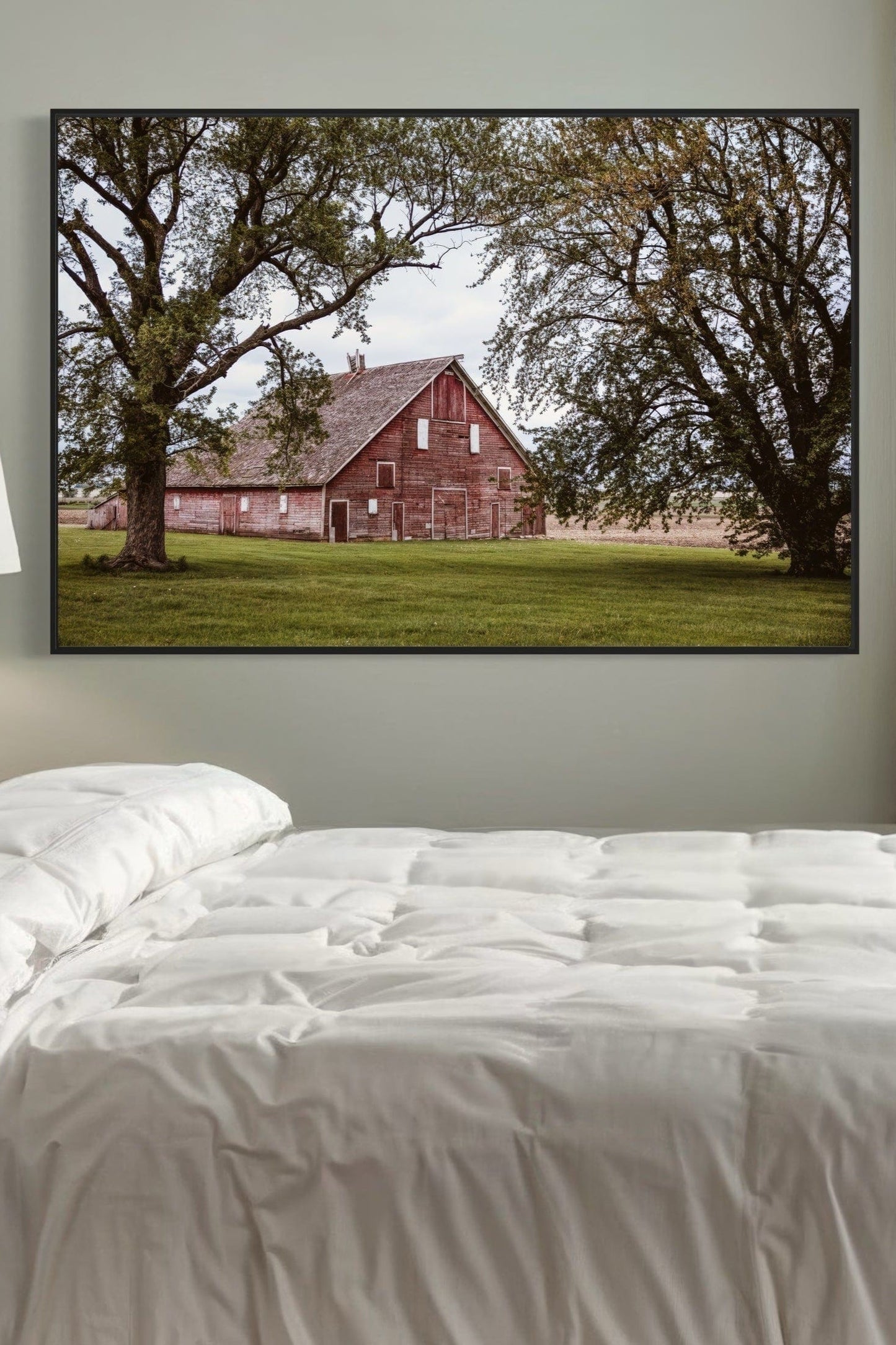Country Wall Decor - Old Red Barn Wall Art Teri James Photography