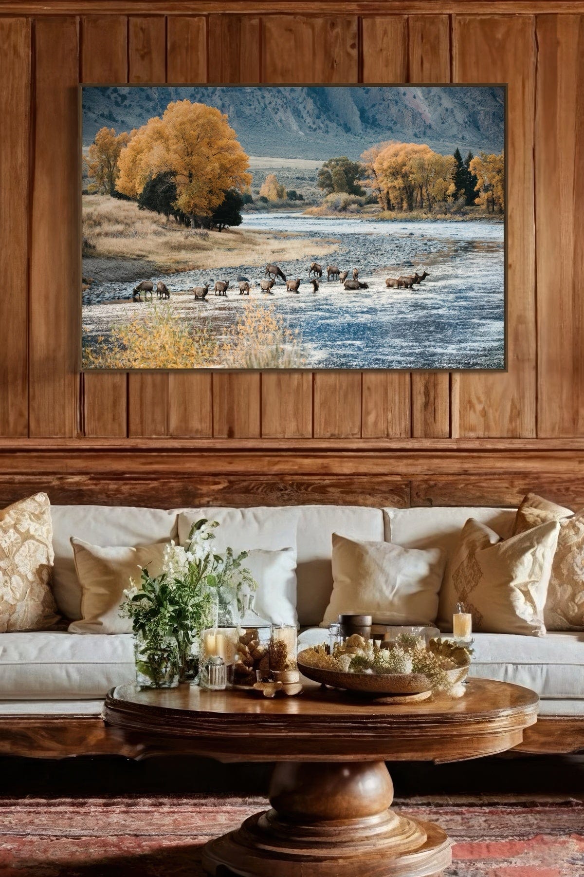 Elk Paradise Valley Print