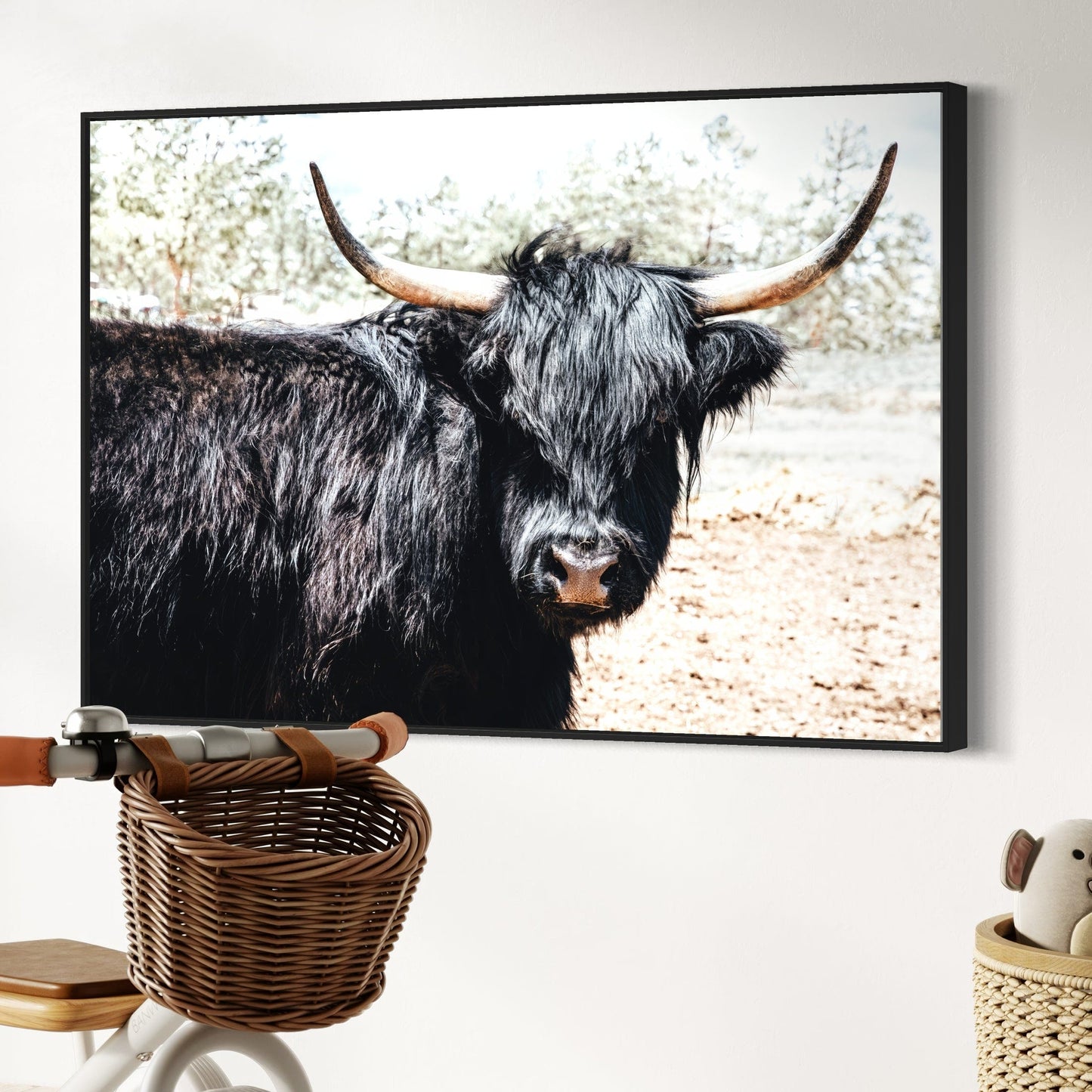 Highland Cattle Picture Wall Art Teri James Photography