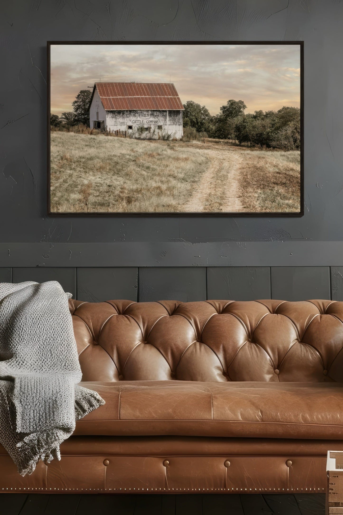 No 9 Cattle Company Barn - Rustic Farmhouse Decor
