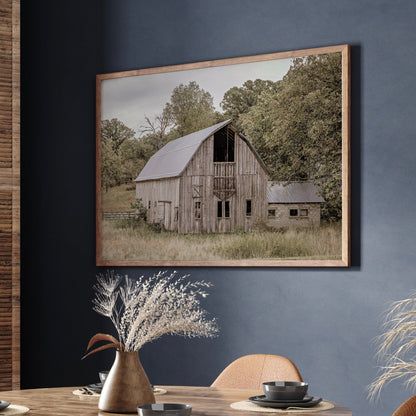 Old Wooden Barn Canvas Print Wall Art Teri James Photography