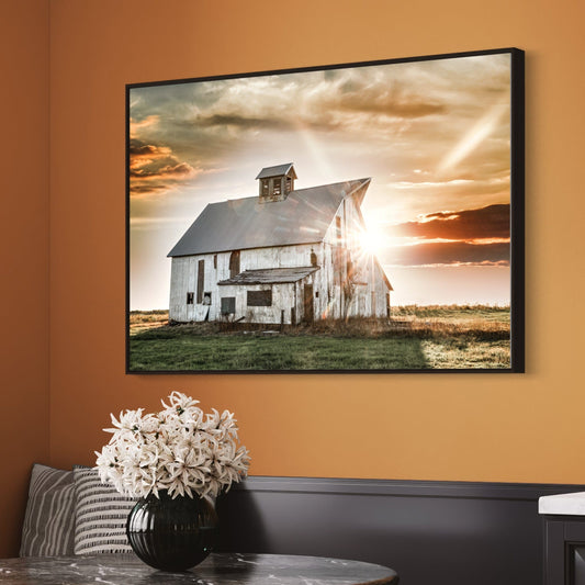 Rustic Wall Art - Old Barn Print Wall Art Teri James Photography