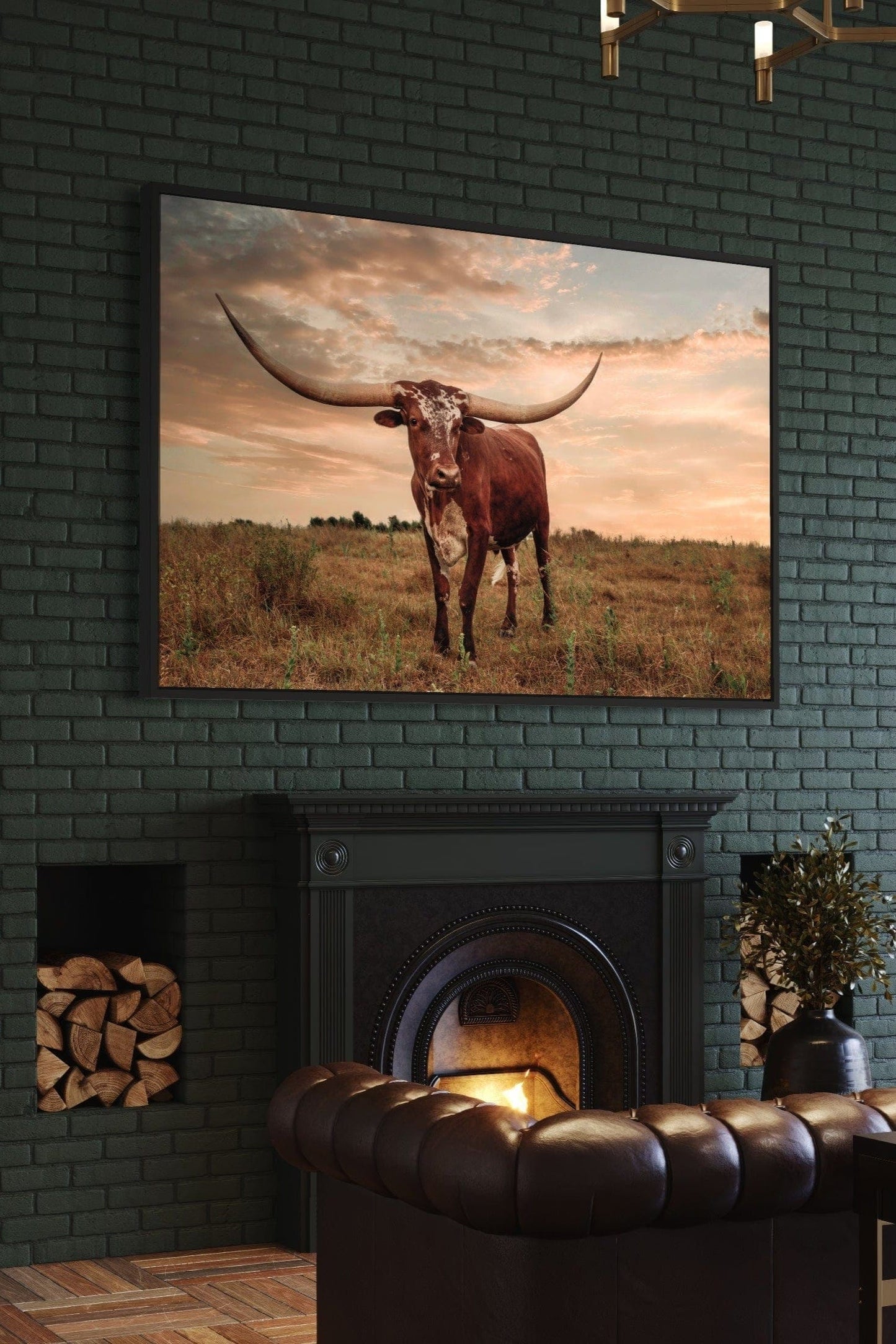 Southwest Style Longhorn Art Wall Art Teri James Photography