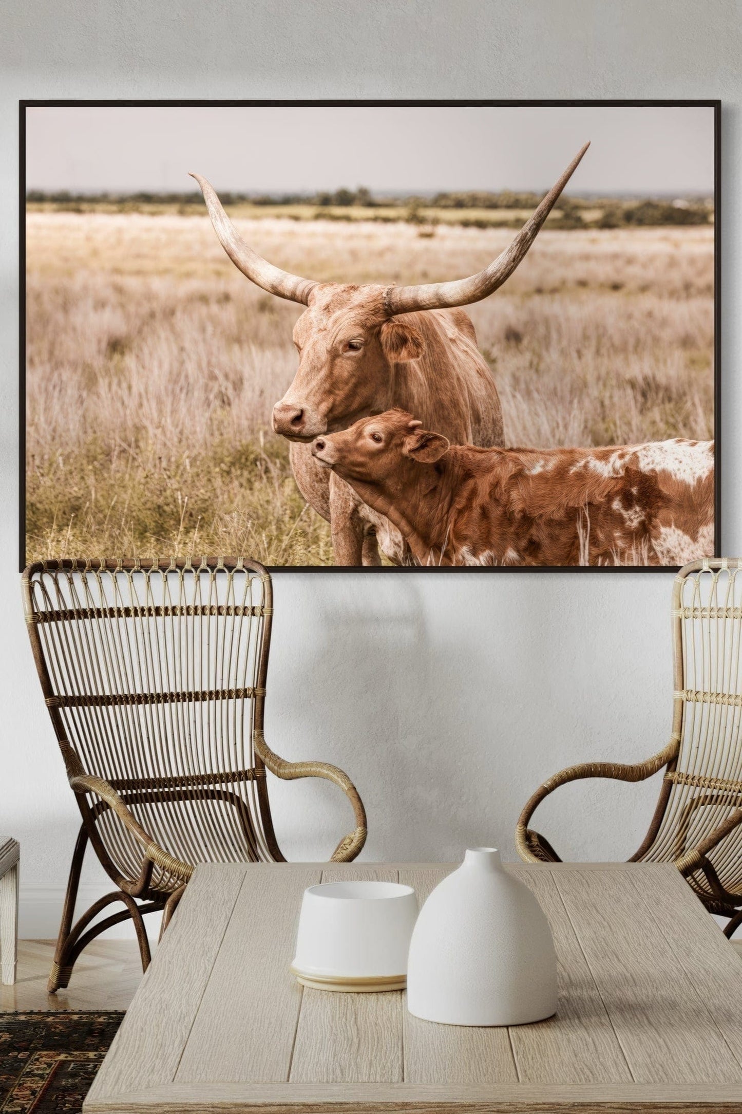 Texas Longhorn Nursery Decor – Rustic Farmhouse Nursery