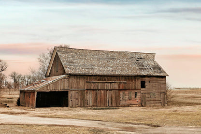 Old Barn Rustic Wall Art Canvas Paper Photo Print / 12 x 18 Inches Wall Art Teri James Photography
