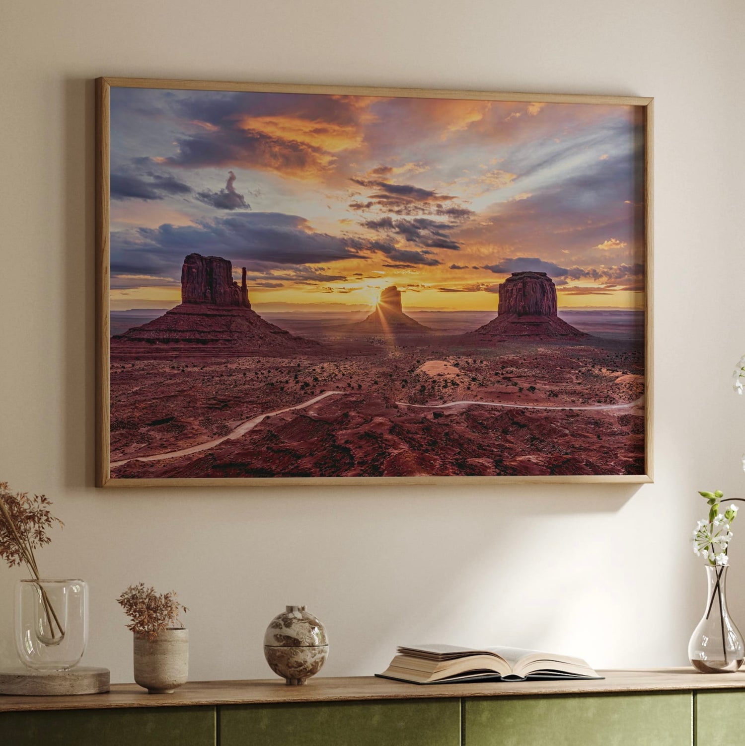 Southwestern decor canvas and photo print wall art.