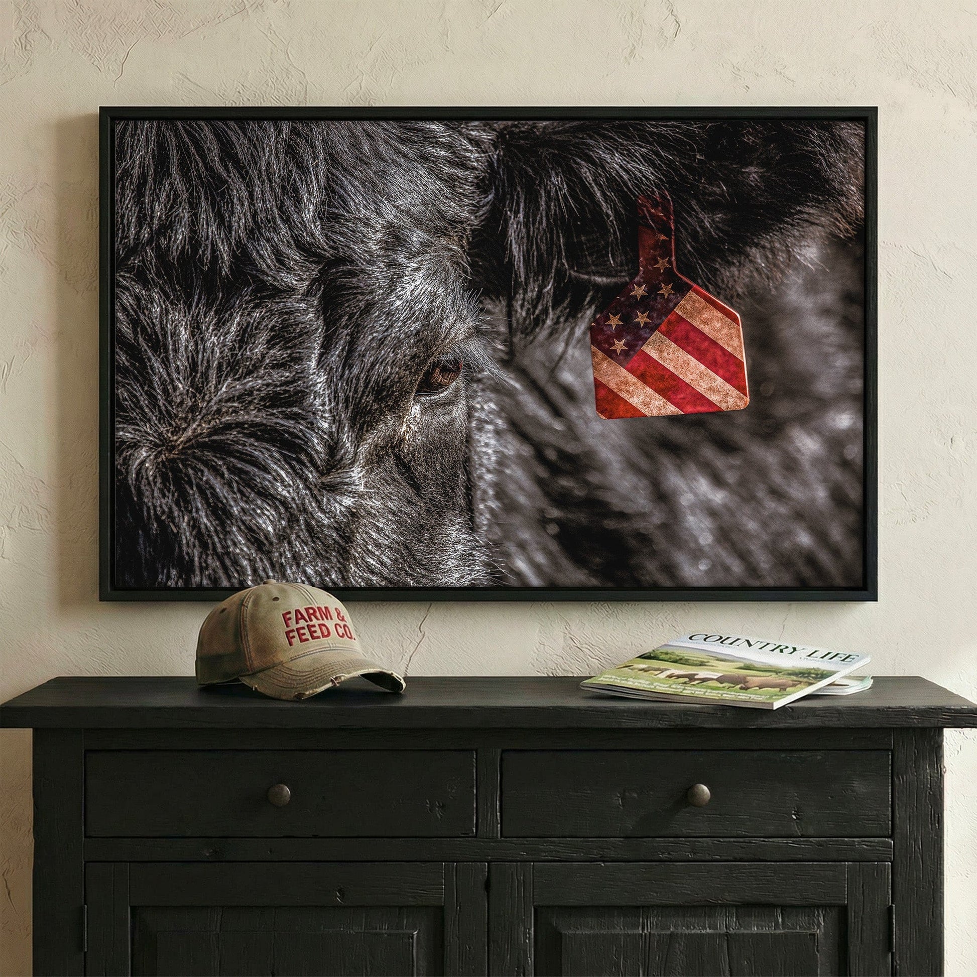 American Angus Beef Canvas Wall Art Teri James Photography