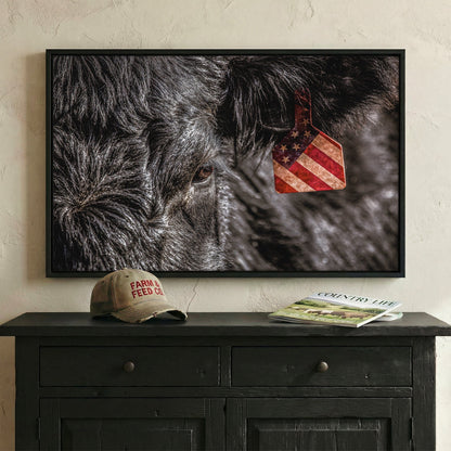 American Angus Beef Canvas Wall Art Teri James Photography
