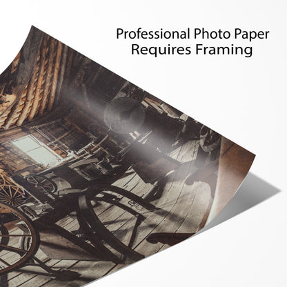 Antique Industrial Rustic Wall Art - Set of 3 Paper Photo Print (Set of 3) / 12 x 18 Inches Wall Art Teri James Photography