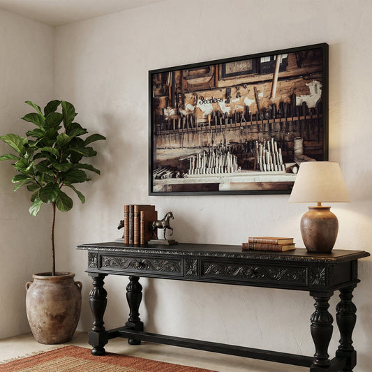 Antique Workshop Wall Art Wall Art Teri James Photography