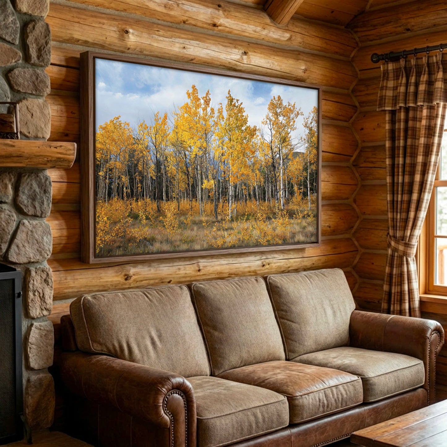 Aspen Tree Print - Colorado Wall Art | Vibrant Scenic Fall Colors Wall Art Teri James Photography