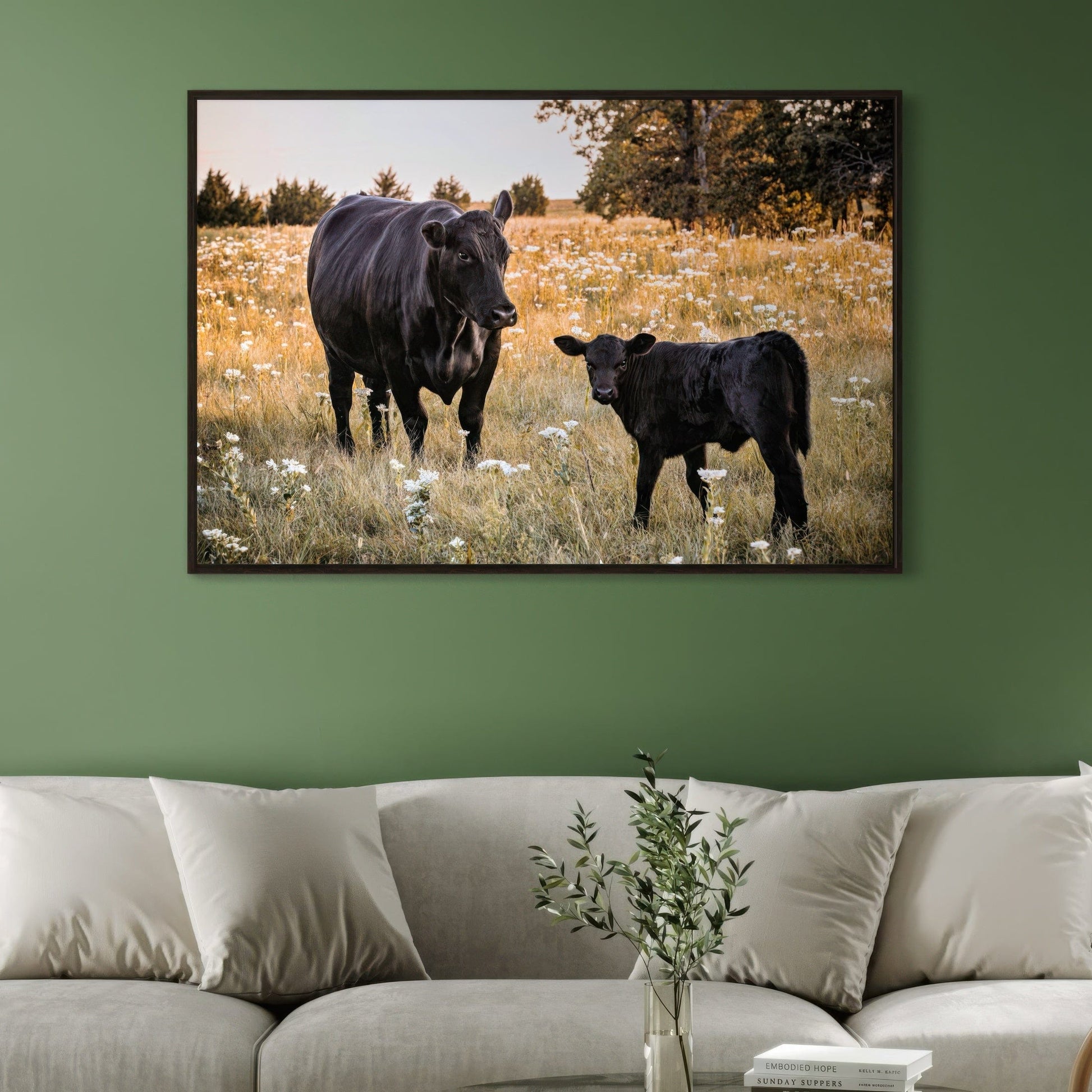 Black Angus Ranch Home Decor Wall Art Teri James Photography