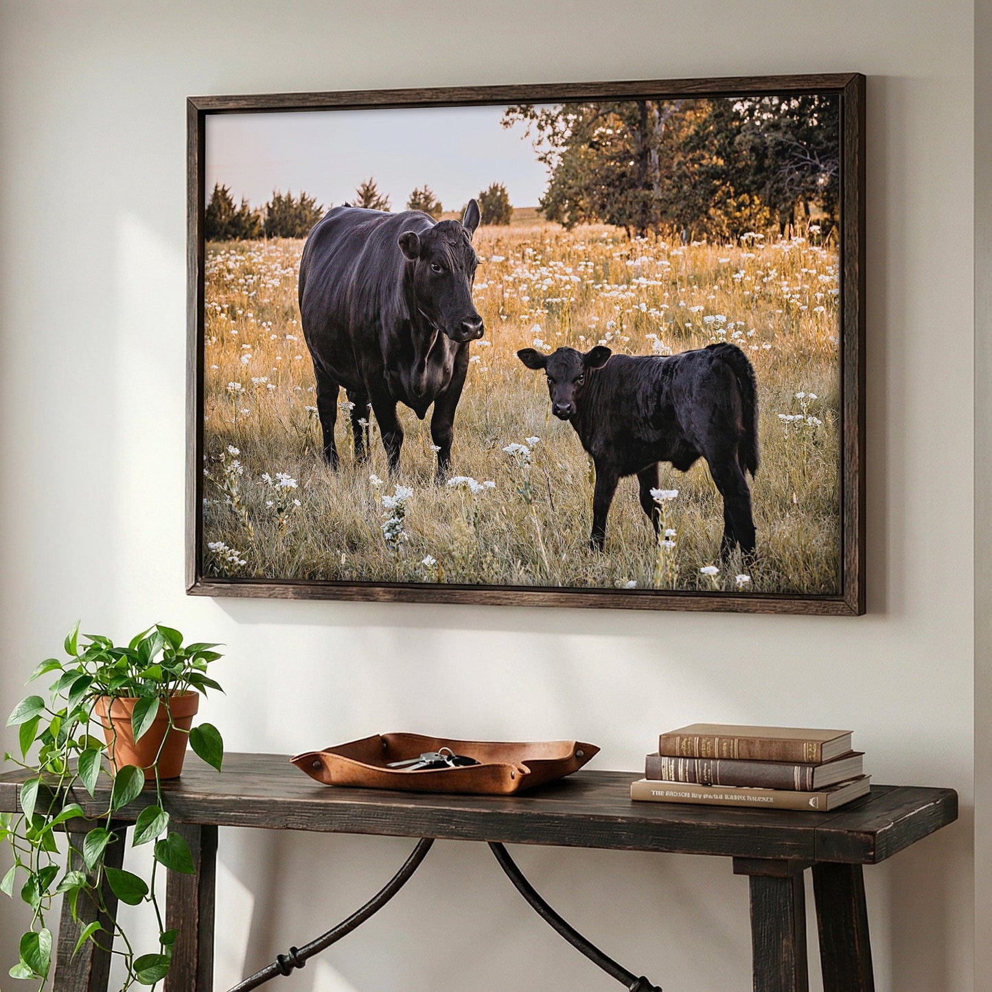 Black Angus Ranch Home Decor Wall Art Teri James Photography