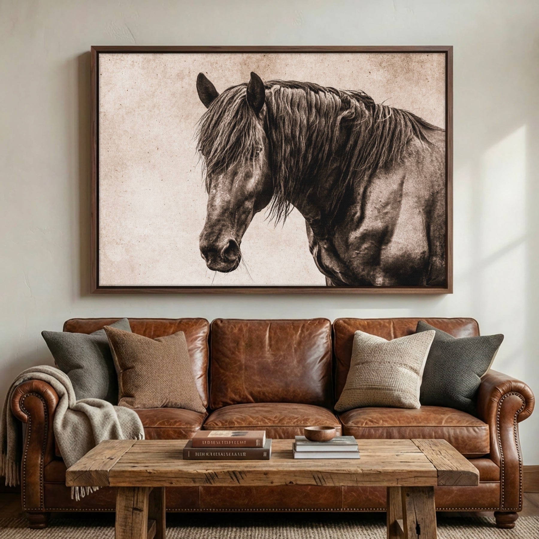 Black Horse Canvas Art - Elegant Horse Wall Decor on Canvas Wall Art Teri James Photography