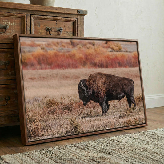 Buffalo Wall Decor - Yellowstone Bison Wall Art Teri James Photography