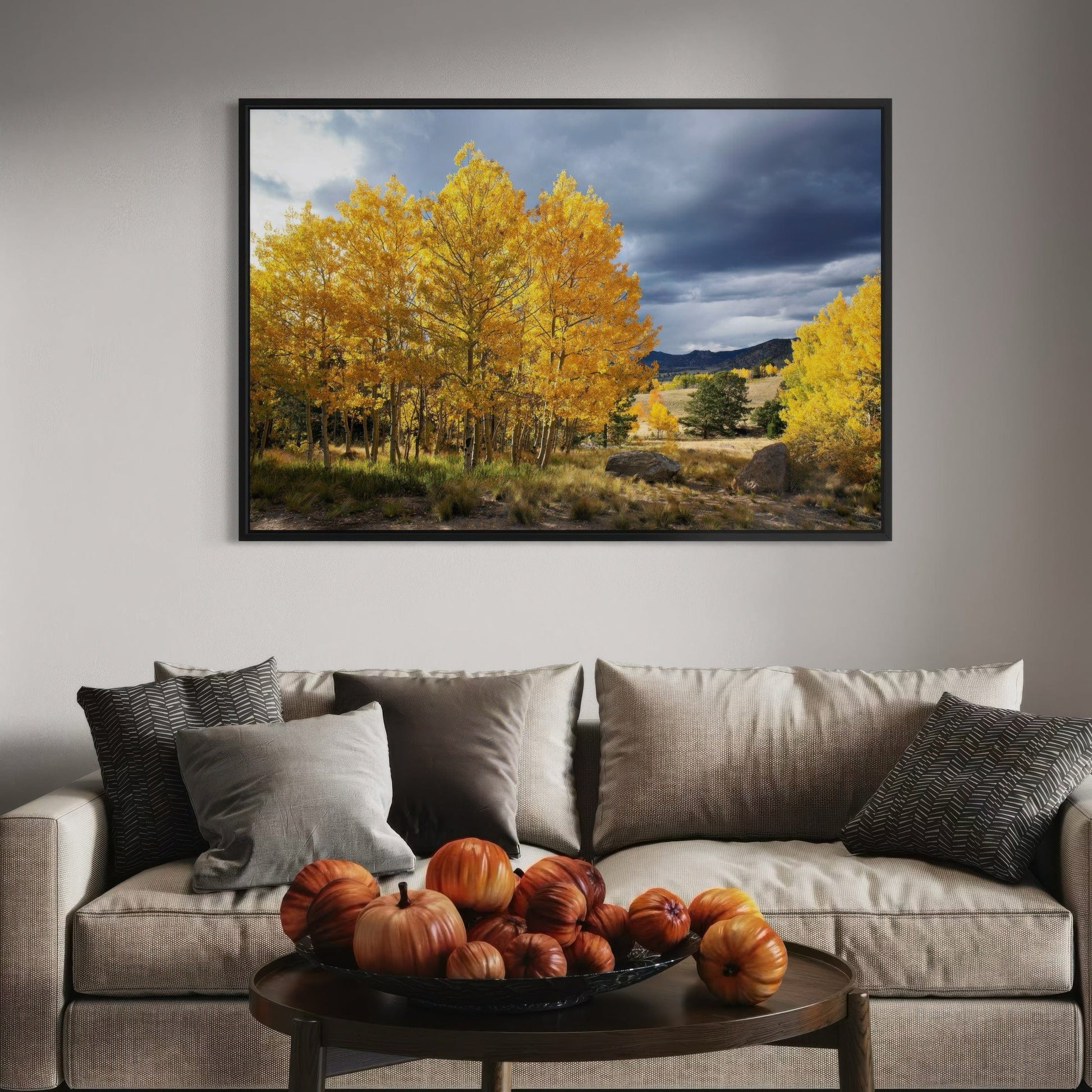 Colorado Landscape - Fall Aspen Trees Wall Art Teri James Photography