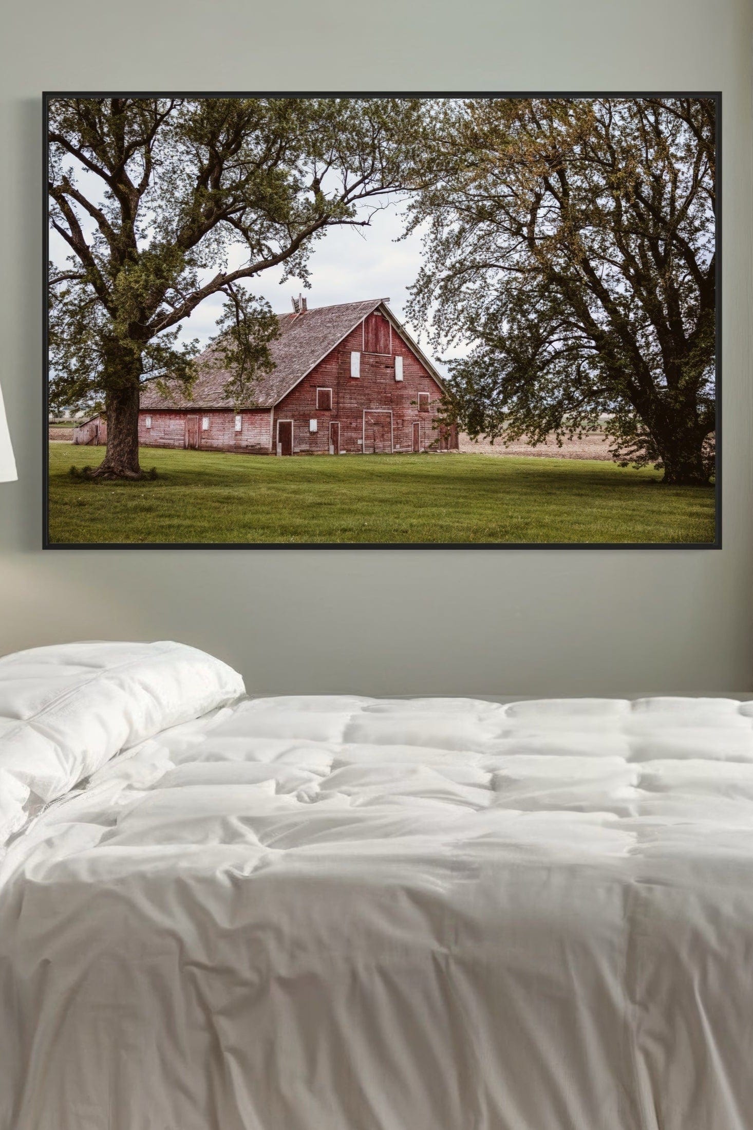 Country Wall Decor - Old Red Barn Wall Art Teri James Photography