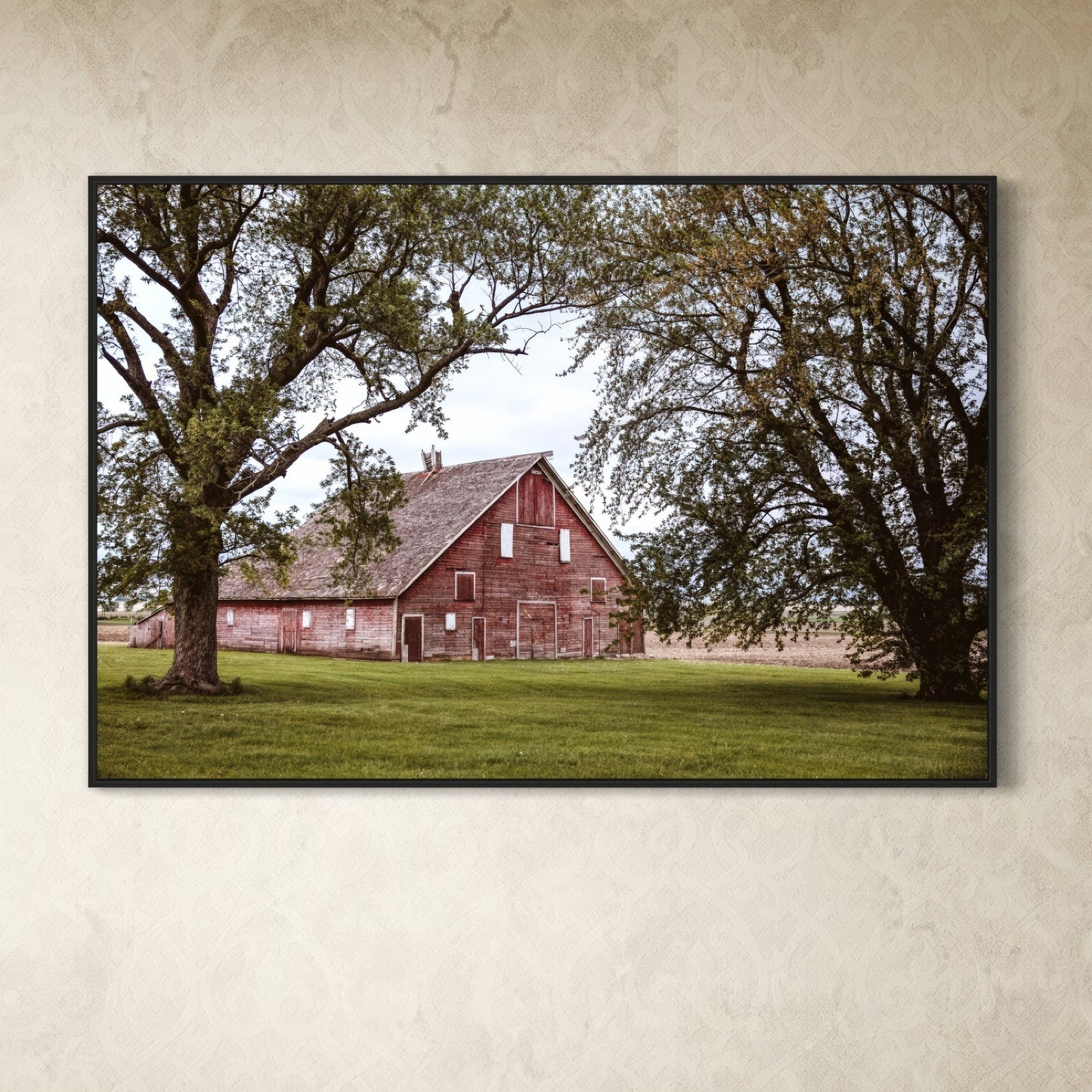 Country Wall Decor - Old Red Barn Wall Art Teri James Photography
