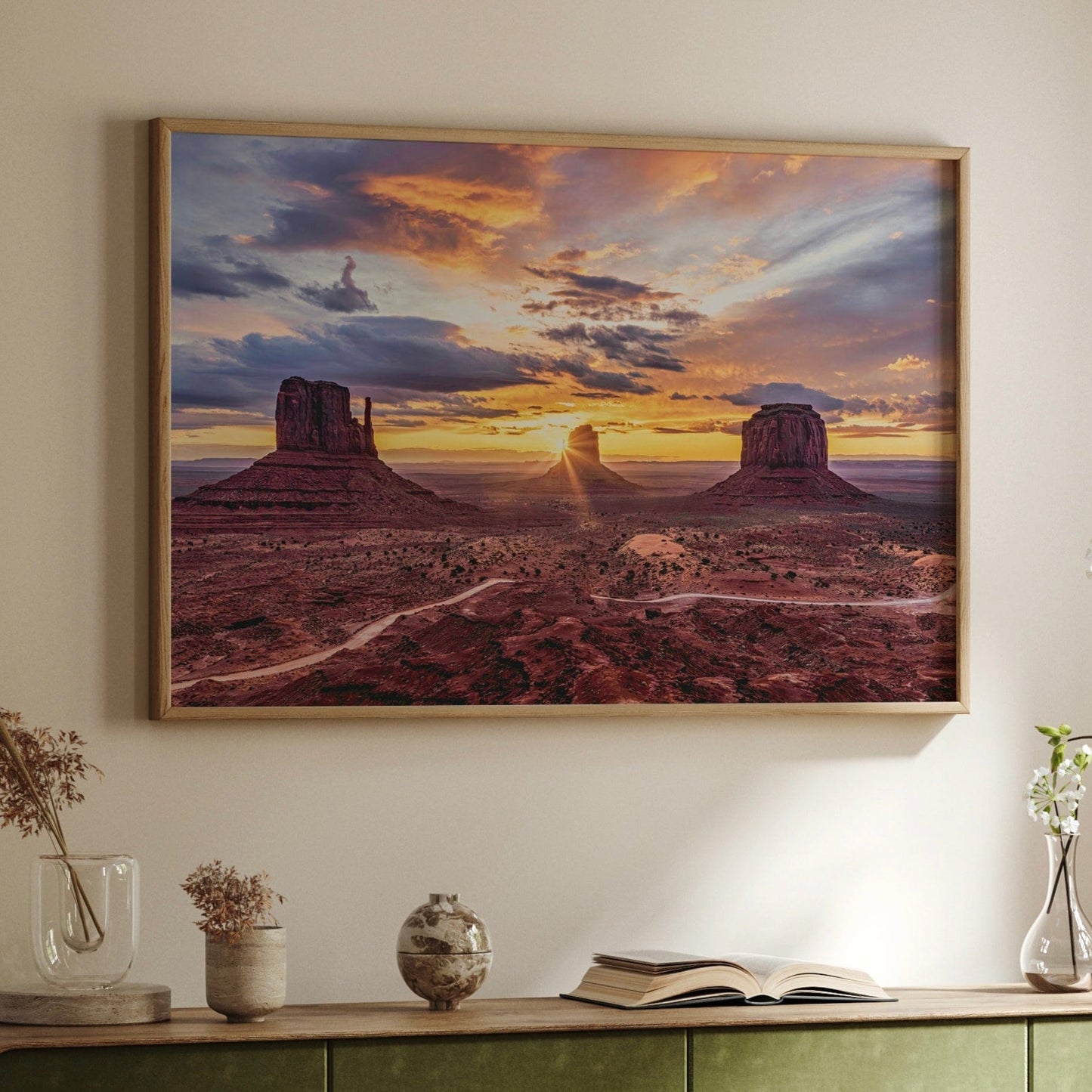 Desert Canvas Art, Monument Valley Wall Art Teri James Photography