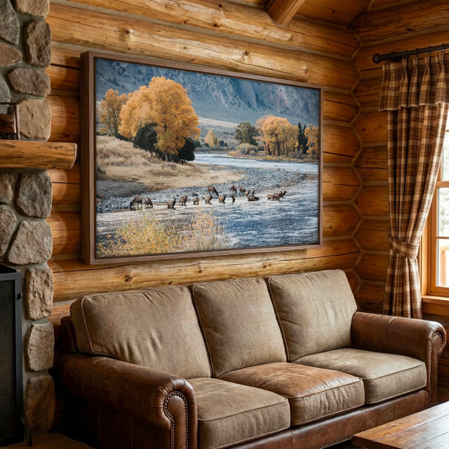 Elk Paradise Valley Print