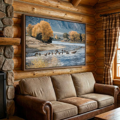 Elk Paradise Valley Print