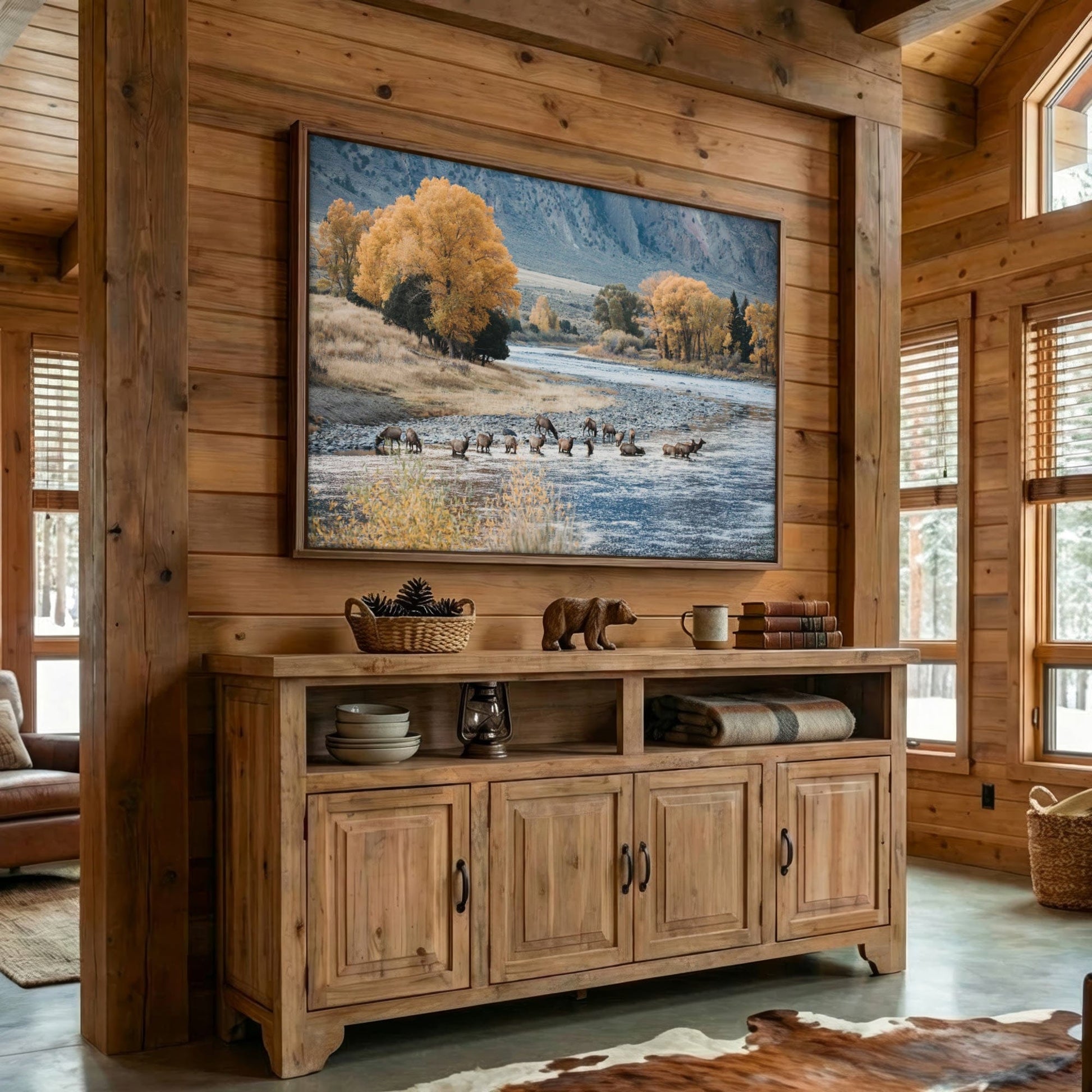 Elk Paradise Valley Print