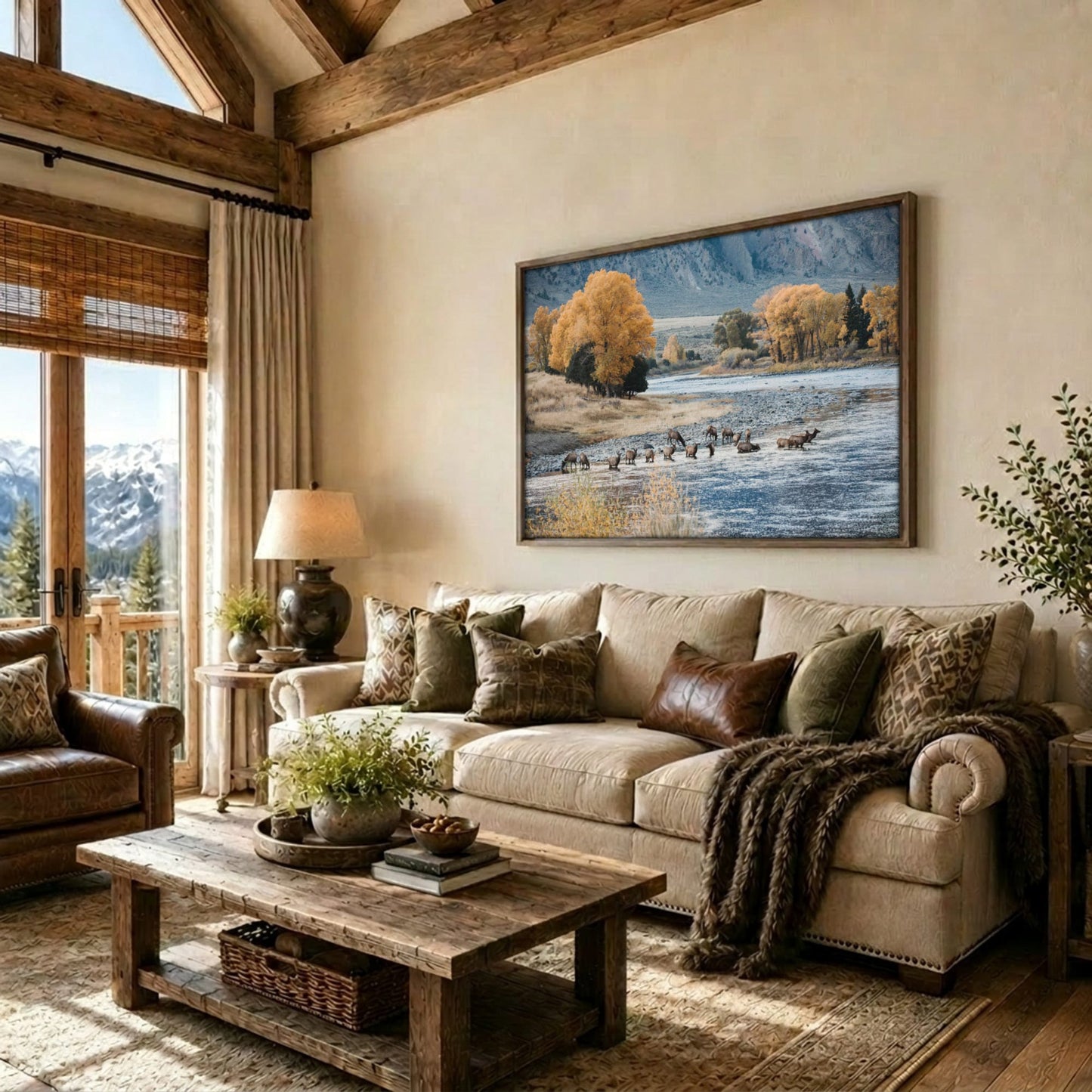 Elk Paradise Valley Print