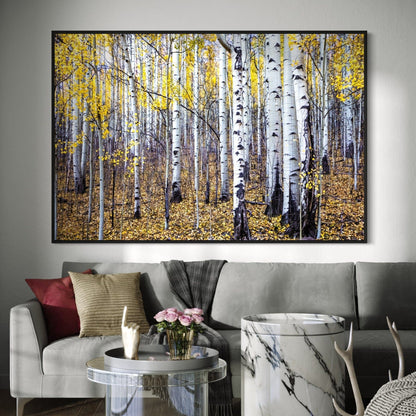 Fall Aspen Tree Wall Art - Colorado Scenic Photography Wall Art Teri James Photography