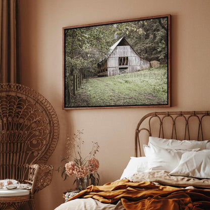 Farmhouse Barn Wall Decor - Rustic Canvas Print Adds Natural Warmth Wall Art Teri James Photography