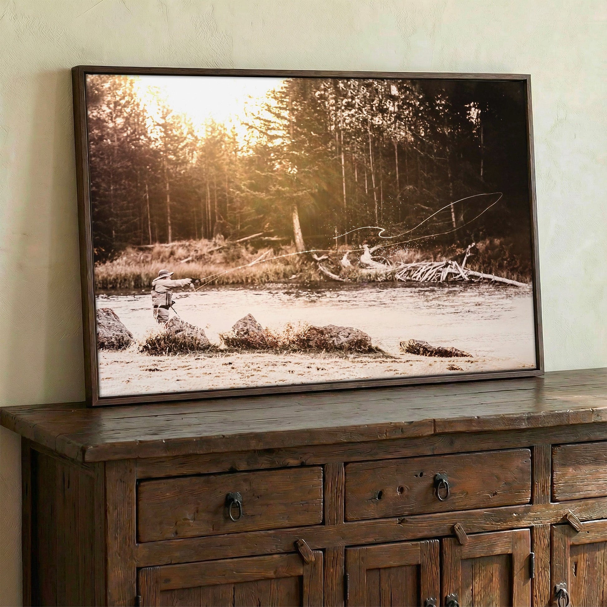 Fly Fisherman Wall Art Wall Art Teri James Photography