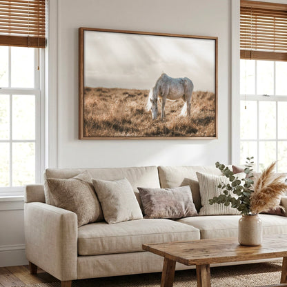 Horse Art Western Decor – Rustic Bedroom Decor | Horse Canvas Print Wall Art Teri James Photography