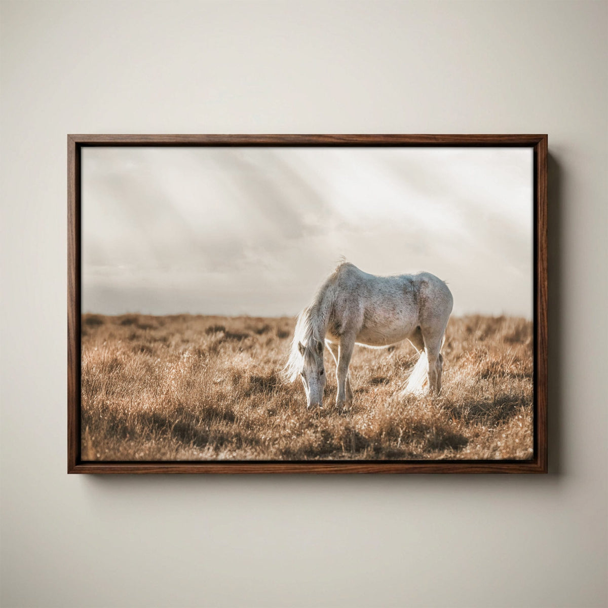 Horse Art Western Decor – Rustic Bedroom Decor
