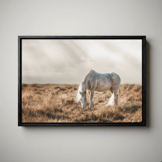 Horse Art Western Decor – Rustic Bedroom Decor