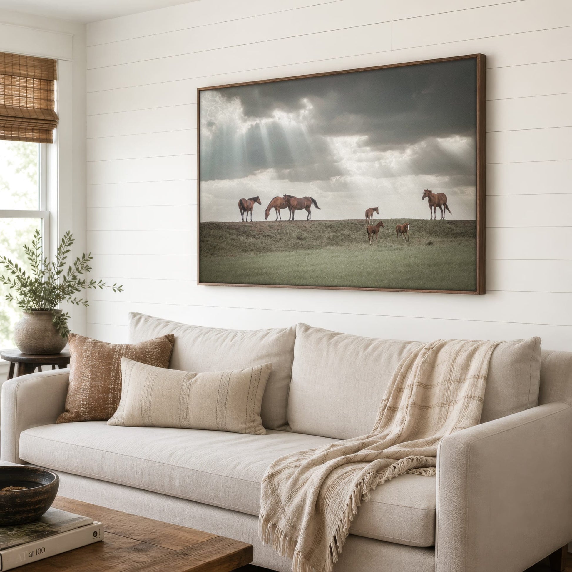 Horse Canvas Print - Western Wall Art