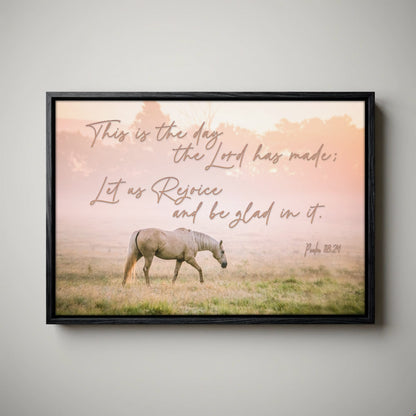 Horse Wall Art - Inspirational Palomino Canvas Print