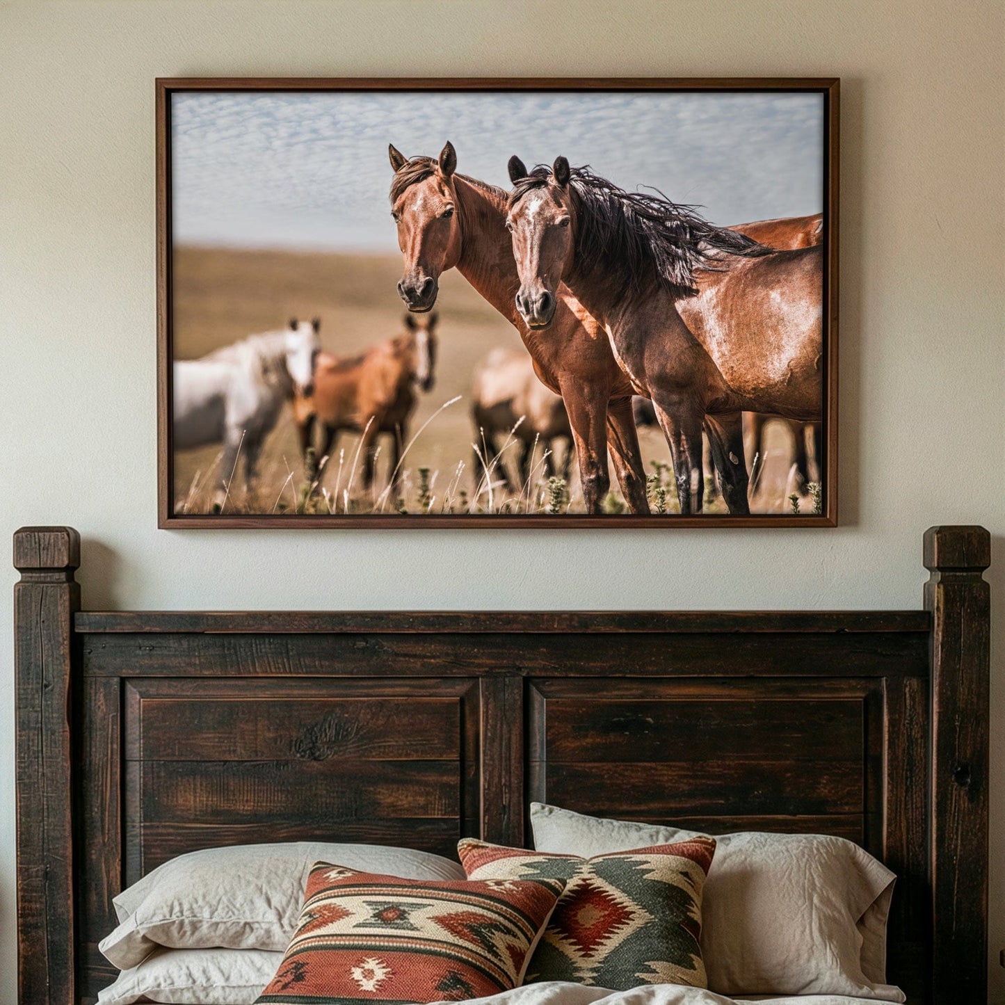 Horse Wall Art - Wild Horses of Osage County