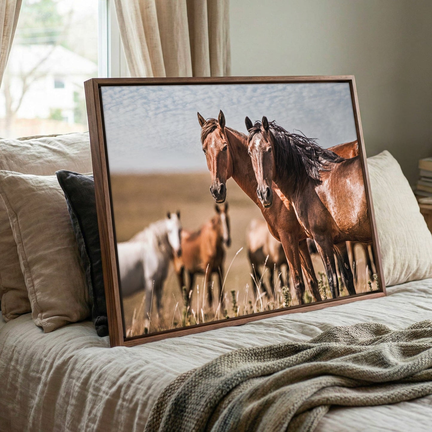 Horse Wall Art - Wild Horses of Osage County