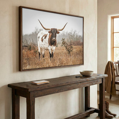 Large Longhorn Western Wall Art Wall Art Teri James Photography