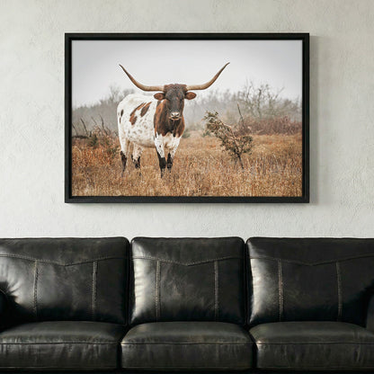 Large Longhorn Western Wall Art Wall Art Teri James Photography