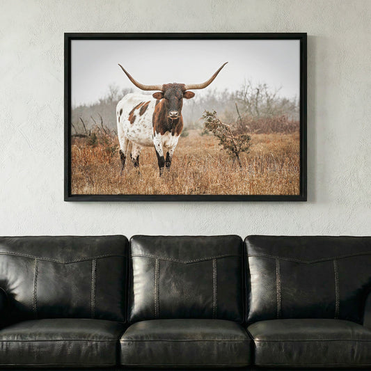 Large Longhorn Western Wall Art Wall Art Teri James Photography