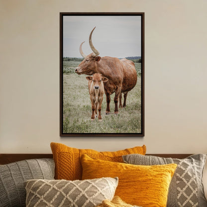 Longhorn Art Canvas Print Wall Art Teri James Photography