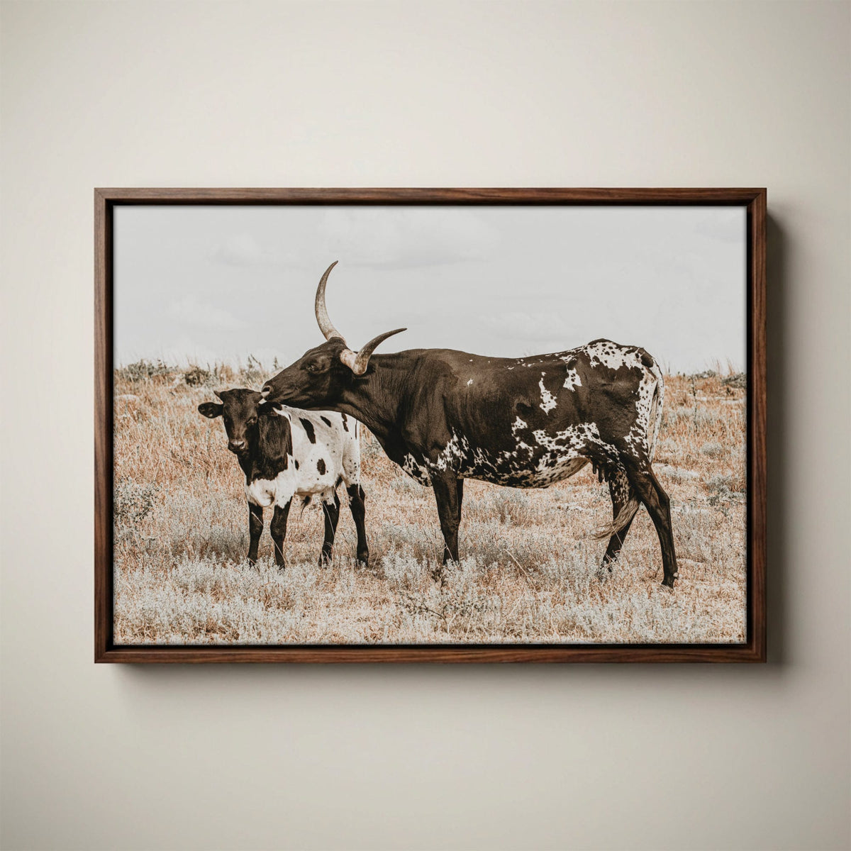 Longhorn Nursery Wall Art - Western Nursery Decor