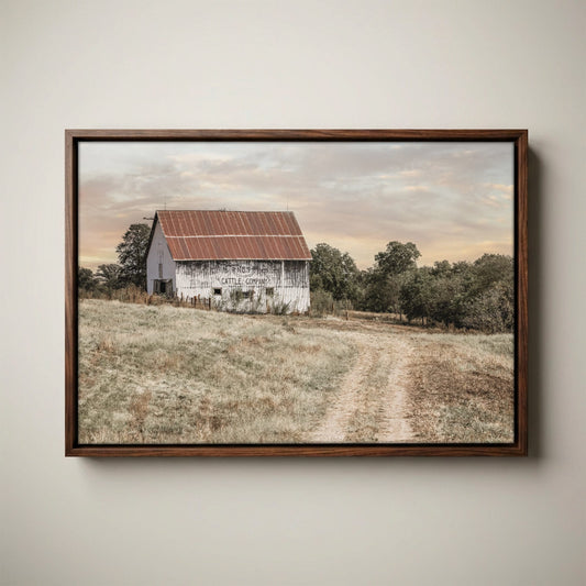 No 9 Cattle Company Barn - Rustic Farmhouse Decor