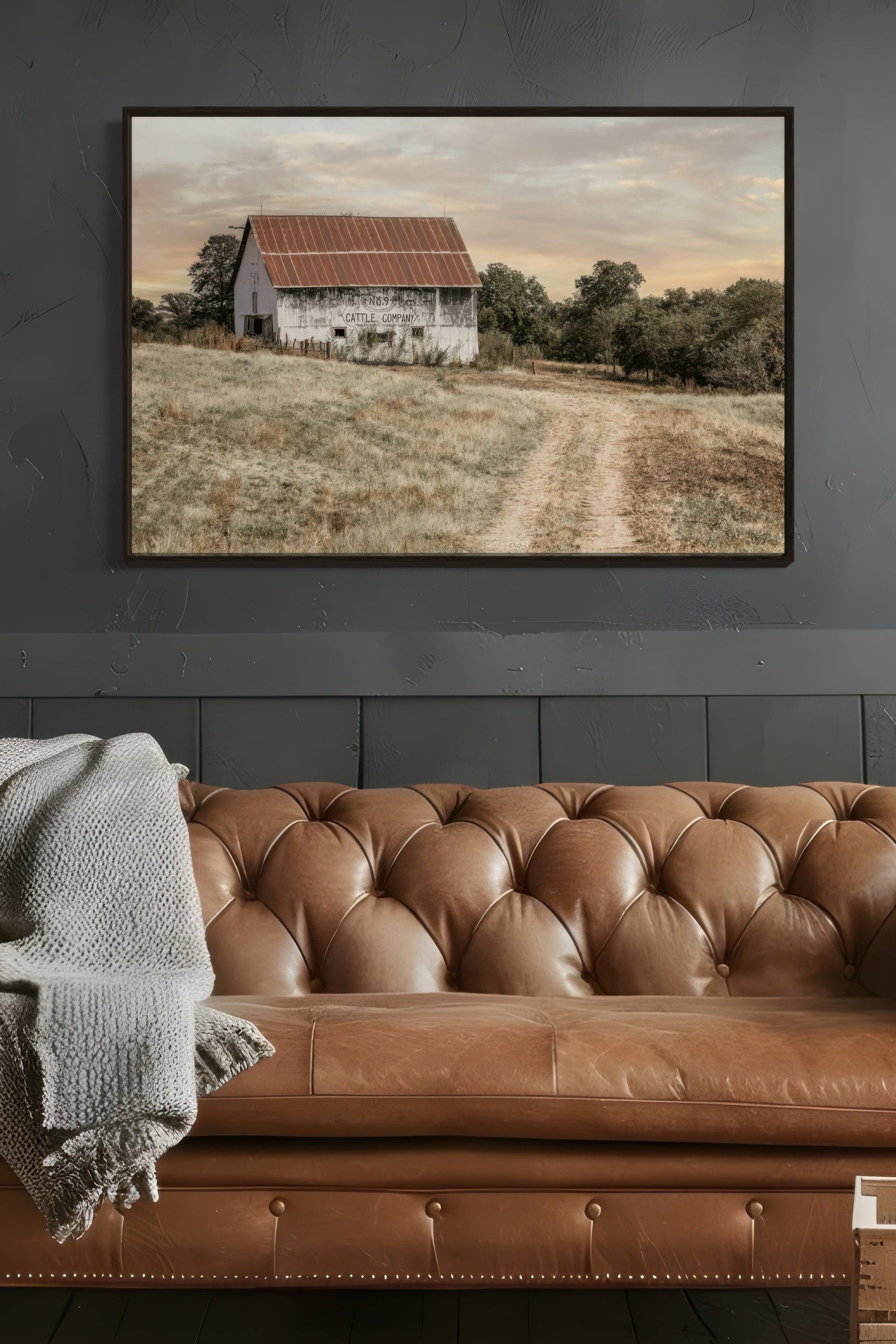 No 9 Cattle Company Barn Wall Art Teri James Photography