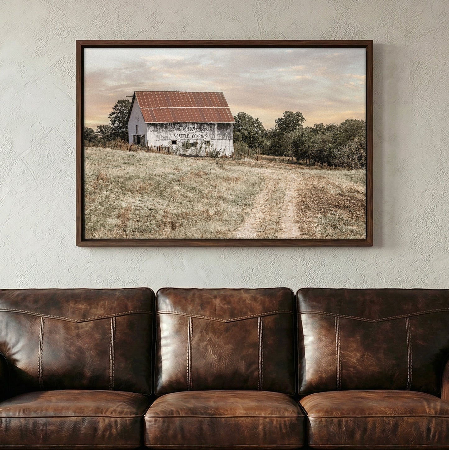 No 9 Cattle Company Barn Wall Art Teri James Photography
