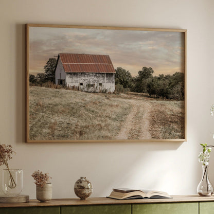 No 9 Cattle Company Barn Wall Art Teri James Photography